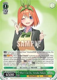 What I Can Do, Yotsuba Nakano (SR)