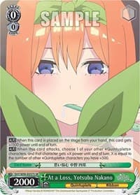 At a Loss, Yotsuba Nakano (SR)