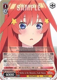 Mother in Her Memories, Itsuki Nakano (SR)
