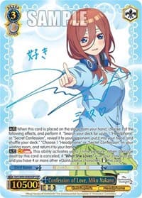 Confession of Love, Miku Nakano (SSP)