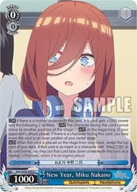 New Year, Miku Nakano