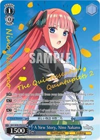 A New Story, Nino Nakano (Foil)