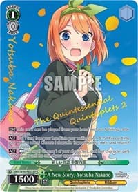 A New Story, Yotsuba Nakano (Foil)