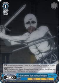 War Hammer Titan: Variety of Weapons