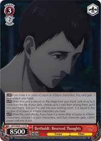 Bertholdt: Reserved Thoughts