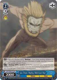 Jaw Titan: Marley Mid-East War