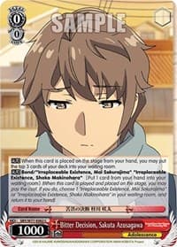 Bitter Decision, Sakuta Azusagawa
