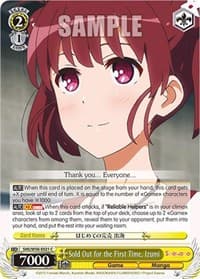 Sold Out for the First Time, Izumi
