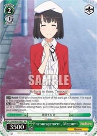 Encouragement, Megumi
