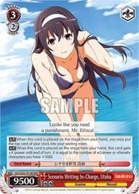 Scenario Writing In-Charge, Utaha (RRR)
