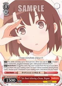 Tale About Achieving a Dream, Megumi (SR)