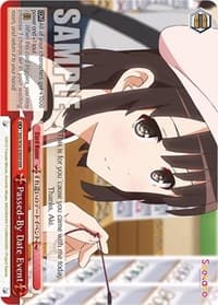 Passed-By Date Event (RRR)