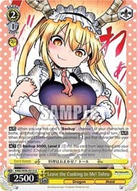 Leave the Cooking to Me! Tohru