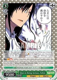 Shut-in Being Serious, Fafnir (MDR)