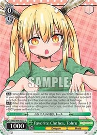 Favorite Clothes, Tohru