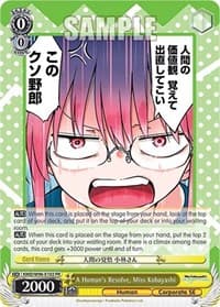 A Human's Resolve, Miss Kobayashi