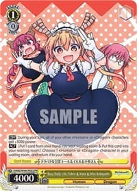 Busy Daily Life, Tohru & Iruru & Miss Kobayashi