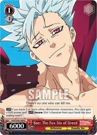 Ban: The Fox Sin of Greed