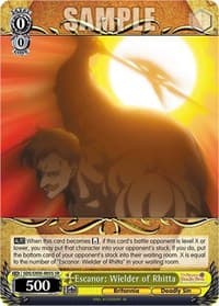 Escanor: Wielder of Rhitta (SR)