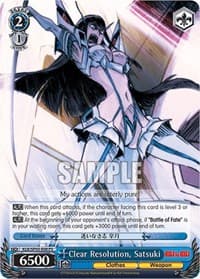 Clear Resolution, Satsuki
