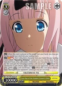 Last Day of the Student Council, Chika (SR)