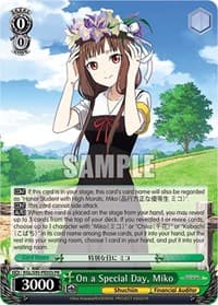 On a Special Day, Miko (Foil)