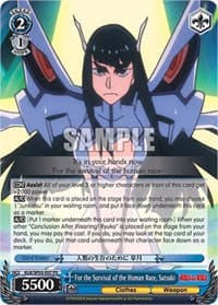 For the Survival of the Human Race, Satsuki