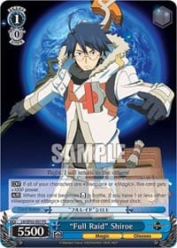 "Full Raid" Shiroe (SR)