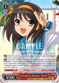 Outrageous Behavior, Haruhi (SR)