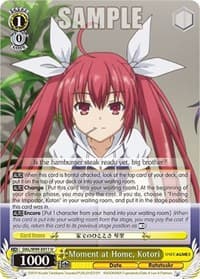 Moment at Home, Kotori