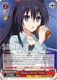 Taking a Break, Tohka