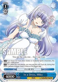 In a Dress, Miku (SR)