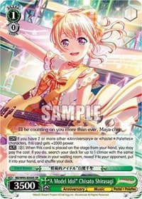 "A Model Idol" Chisato Shirasagi (SR)