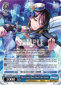 "Well-Loved Sheet Music" Rui Yashio (SR)