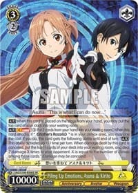Piling Up Emotions, Asuna & Kirito (SR)