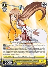 Asuna's Commanding Strength (SR)