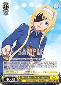 Self-Sacrificing, Alice