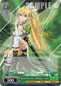 Bond Between Siblings, Leafa (SP)