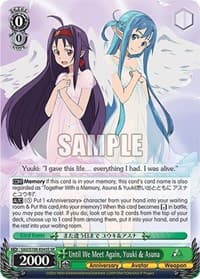Until We Meet Again, Yuuki & Asuna (SR)