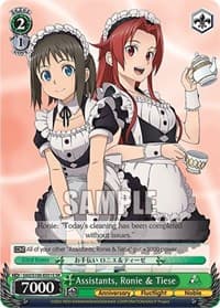 Assistants, Ronie & Tiese (SR)