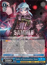 Bullet of Determination, Sinon (SR)