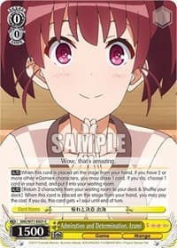Admiration and Determination, Izumi