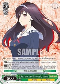Betrayal and Farewell, Utaha (SR)