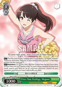 First-Time Feelings, Megumi (SR)