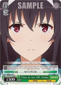 Time to Set Off, Utaha