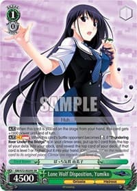 Lone Wolf Disposition, Yumiko (SR)