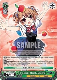 Innocent Heart, Makina (SR)
