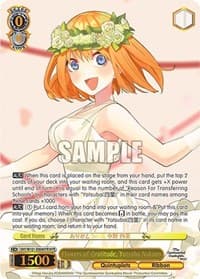 Flowers of Gratitude, Yotsuba Nakano (HYR)