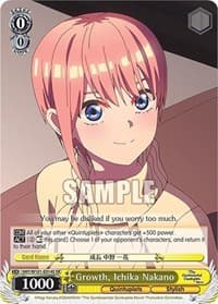 Growth, Ichika Nakano (SR)