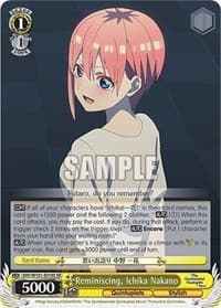 Reminiscing, Ichika Nakano (SR)